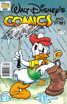 Variant Cover for Walt Disney's Comics and Stories #594