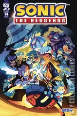Variant Cover for Sonic the Hedgehog #74