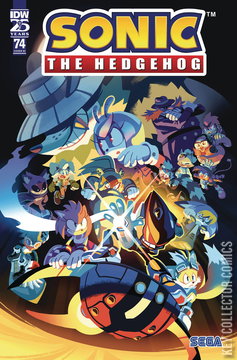 Variant Cover for Sonic the Hedgehog #74