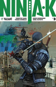 Variant Cover for Ninja-K #3