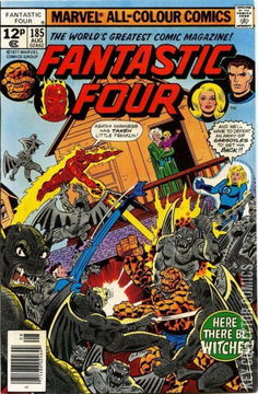 Variant Cover for Fantastic Four #185