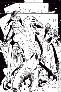 Variant Cover for Lovecraft: Unknown Kadath #4