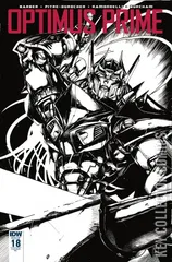 Variant Cover for Optimus Prime #18