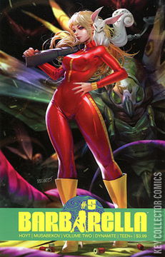 Variant Cover for Barbarella #5