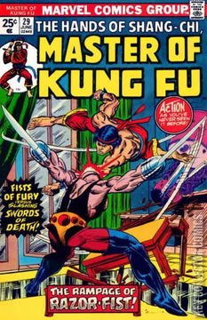 Variant Cover for Master of Kung Fu #29