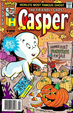 Variant Cover for The Friendly Ghost Casper #238