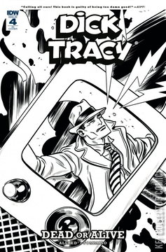 Variant Cover for Dick Tracy: Dead or Alive #4