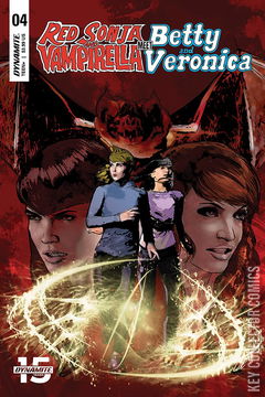 Variant Cover for Red Sonja and Vampirella Meet Betty and Veronica #4