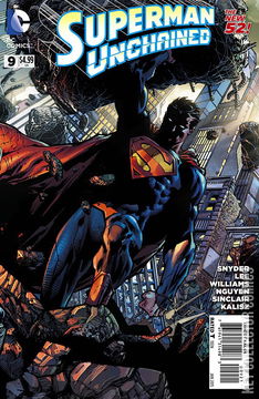 Variant Cover for Superman Unchained #9