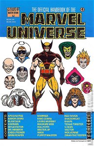 The Official Handbook of the Marvel Universe - Master Edition #4