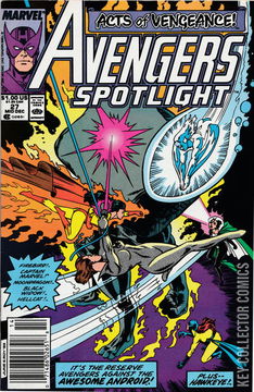 Variant Cover for Avengers Spotlight #27