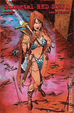 Variant Cover for Immortal Red Sonja #3