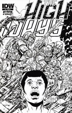 Variant Cover for The High Ways #3