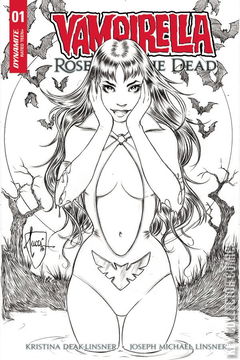 Variant Cover for Vampirella: Roses for the Dead #1