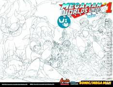 Variant Cover for Mega Man: Worlds Unite - Battles #1