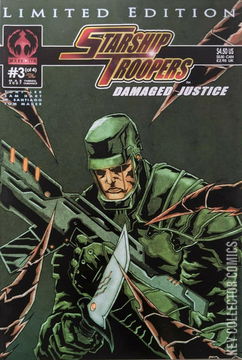 Variant Cover for Starship Troopers: Damaged Justice #3