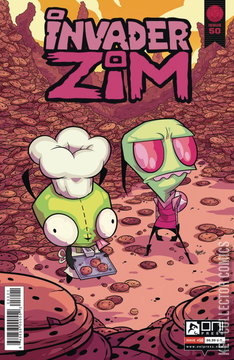 Variant Cover for Invader Zim #50