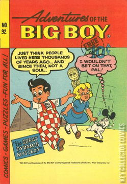 Variant Cover for Adventures of the Big Boy #92