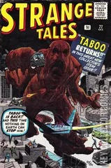 Variant Cover for Strange Tales #77