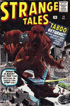 Variant Cover for Strange Tales #77