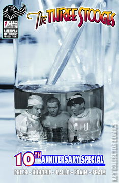 Variant Cover for The Three Stooges: 10th Anniversary Special #1