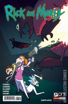 Variant Cover for Rick and Morty #23