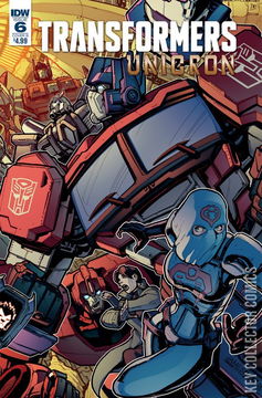 Variant Cover for Transformers: Unicron #6