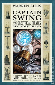 Variant Cover for Captain Swing & the Electrical Pirates of Cindery Island #1