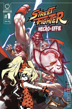 Variant Cover for Street Fighter: Necro & Effie #1