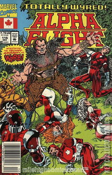 Variant Cover for Alpha Flight #115