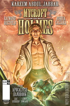 Variant Cover for Mycroft / Holmes and the Apocalypse Handbook #5