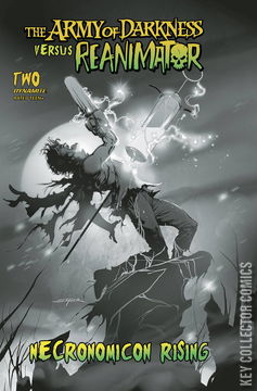 Variant Cover for Army of Darkness vs. Reanimator: Necronomicon Rising #2