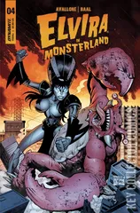 Cover for Elvira in Monsterland #4