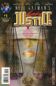 Variant Cover for Neil Gaiman's Lady Justice #1