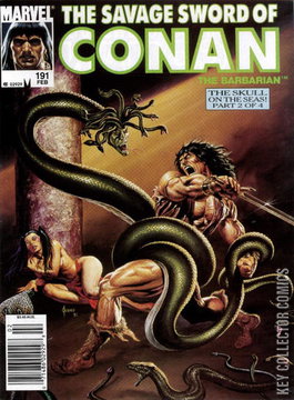 Variant Cover for Savage Sword of Conan, The #191