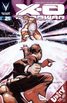 Variant Cover for X-O Manowar #21