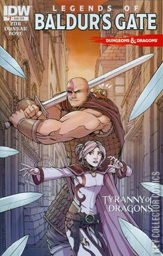 Variant Cover for Dungeons & Dragons: Legends of Baldur's Gate #1