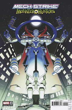 Variant Cover for Mech Strike: Monster Hunters #2