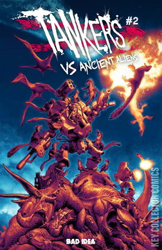 Variant Cover for Tankers vs Ancient Aliens #2