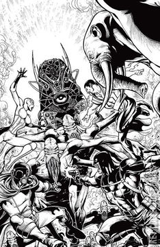 Variant Cover for Extermination #6