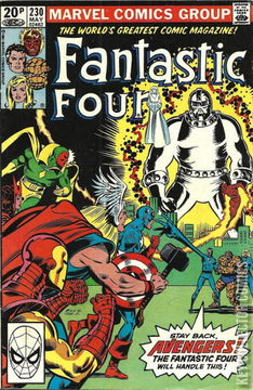 Variant Cover for Fantastic Four #230
