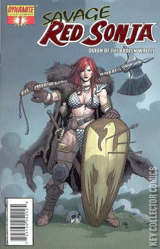 Variant Cover for Savage Red Sonja: Queen of the Frozen Wastes #1