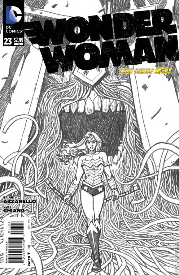 Variant Cover for Wonder Woman #23