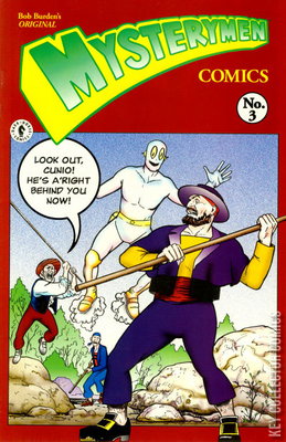 Bob Burden's Original Mysterymen Comics