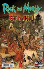 Variant Cover for Rick and Morty Go to Hell #1
