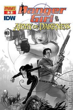 Variant Cover for Danger Girl and the Army of Darkness #3