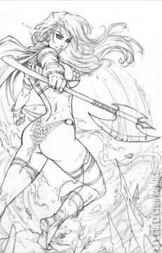 Variant Cover for Red Sonja #19