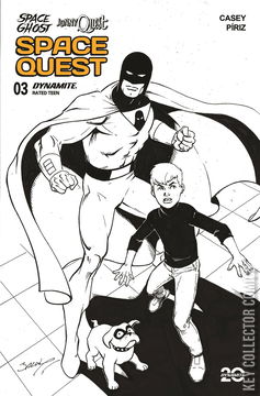Variant Cover for Space Ghost / Jonny Quest: Spacequest #3