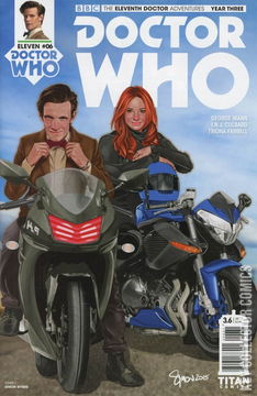 Variant Cover for Doctor Who: The Eleventh Doctor - Year Three #6