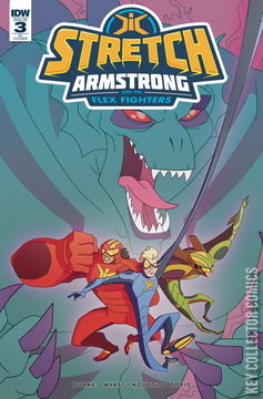 Variant Cover for Stretch Armstrong and the Flex Fighters #3